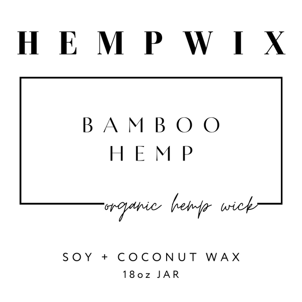 Bamboo Hemp Candle
